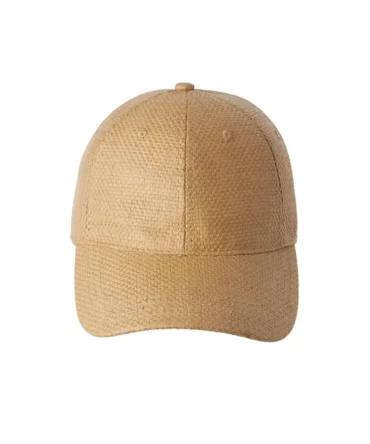 Woven Straw Baseball Cap