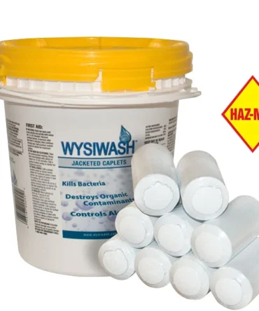 Wysiwash Sanitizer Jacketed Chlorine Caplets