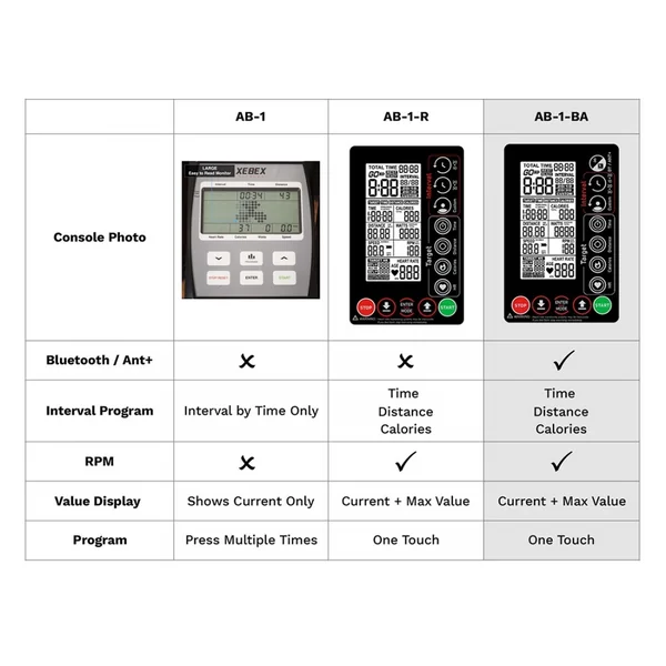 Xebex Air Bike Smart Connect