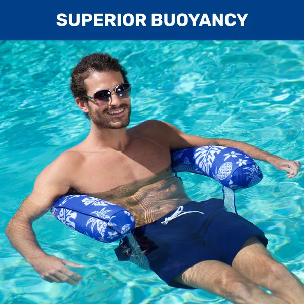 XL Supreme Noodle Sling Chair | Oversized Inflatable Pool Noodle Chair & Float