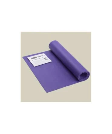Yoga Mat With Yoga Posture Poster – Blue 0.25in X 24in X 68in