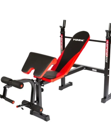 YORK Aspire 320 Multi Purpose Flat to Incline Bench with Arm/Leg Curl