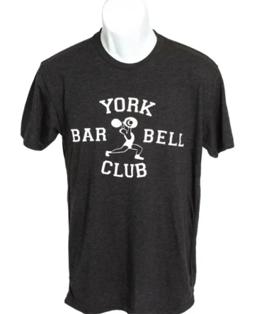 York Barbell Club Tee-Black