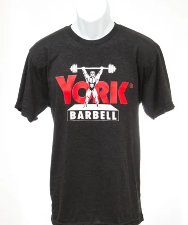 YORK Barbell Platform Lifter Tee – Black