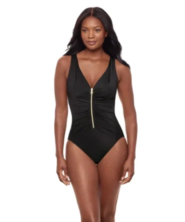 Zipt One Piece Swimsuit
