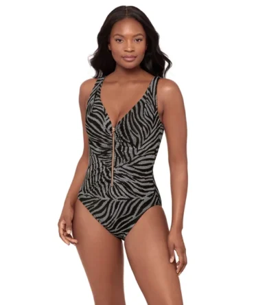 Zipt One Piece Swimsuit