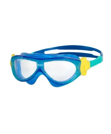Zoggs Phantom Kids Mask - Blue/Turquoise/Clear