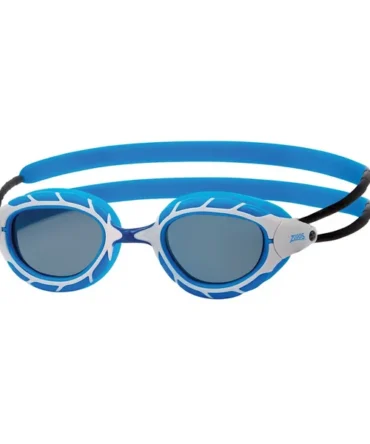 Zoggs Predator Goggle - Regular Fit - Blue/White/Tint Smoke