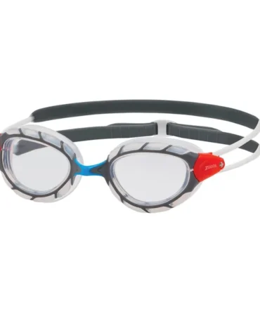 Zoggs Predator Goggle - Regular Fit - Clear/Grey/Clear