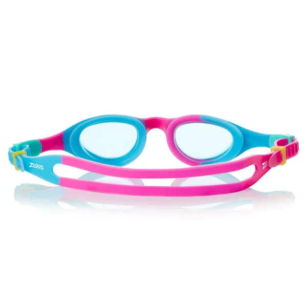 Zoggs Super Seal Junior Goggle - Pink/Blue/Tint Blue